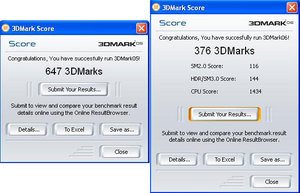 Asus X51L 3DMark06 and 3DMark05