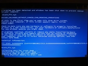 Asus K53SV BSOD Bluetooth