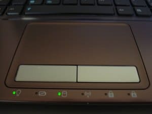 Asus K53SV Touchpad Lights