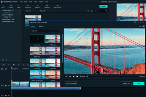 video editor software interface screenshot
